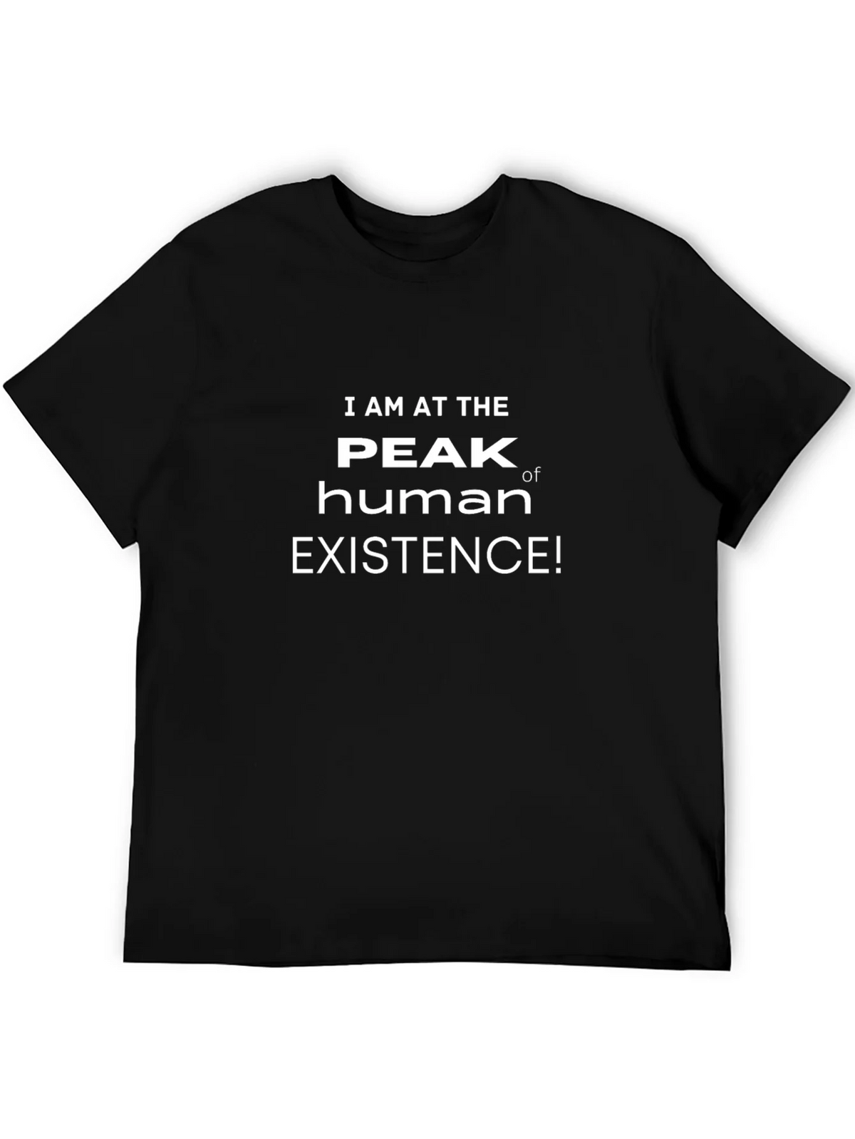 Peak Human Existence T-Shirt - Funny Sarcastic Tee product image 5