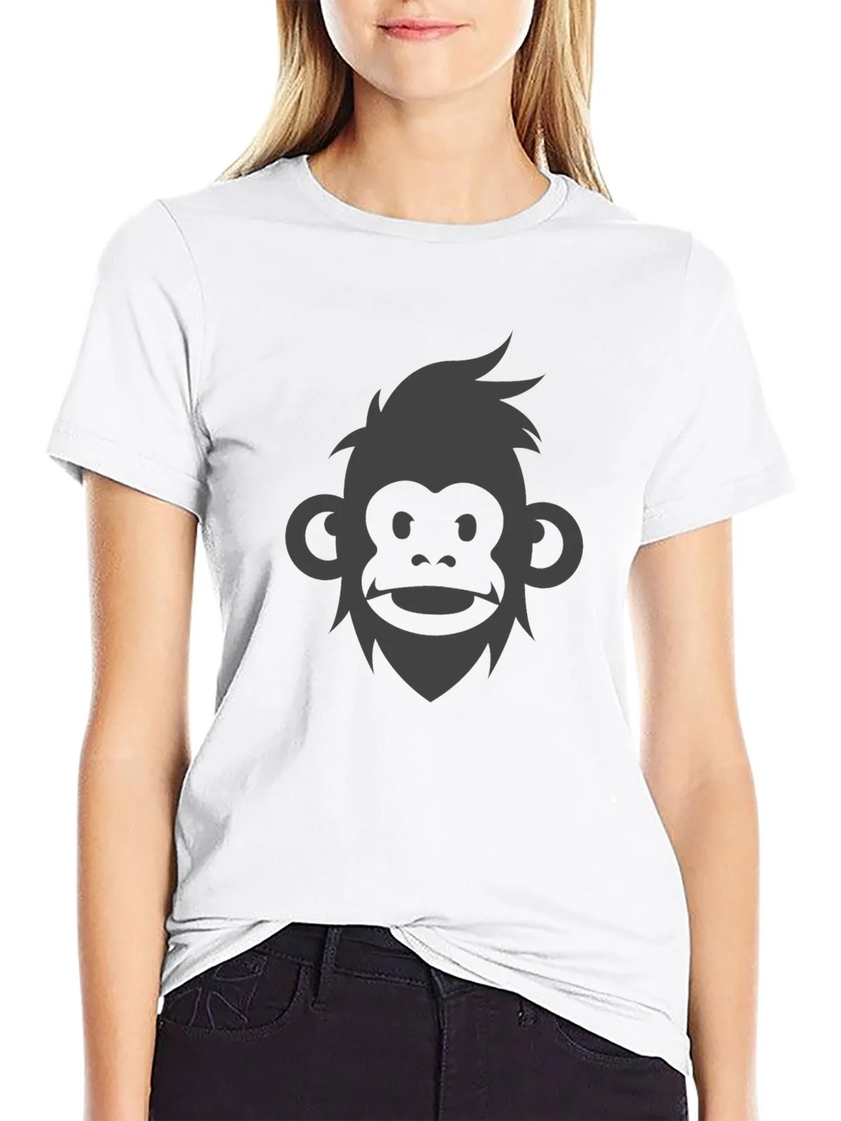 Monkey Face Graphic Tee - Modern Style product image 8