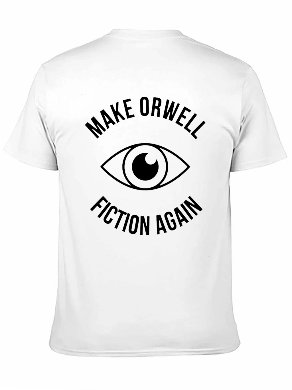 Make Orwell Fiction Again Graphic Tee - Black product image 10