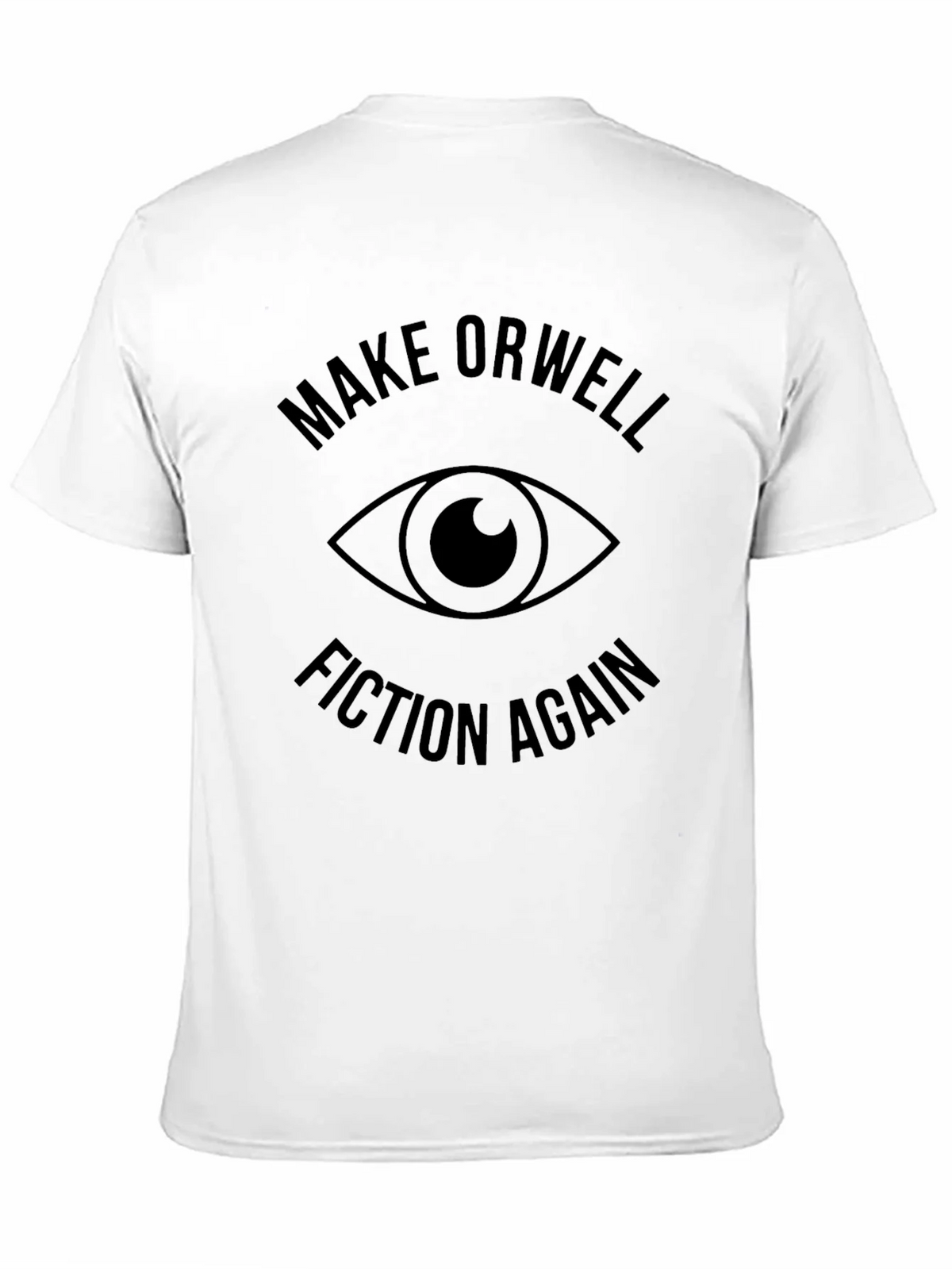 Make Orwell Fiction Again Graphic Tee - Black product image 10