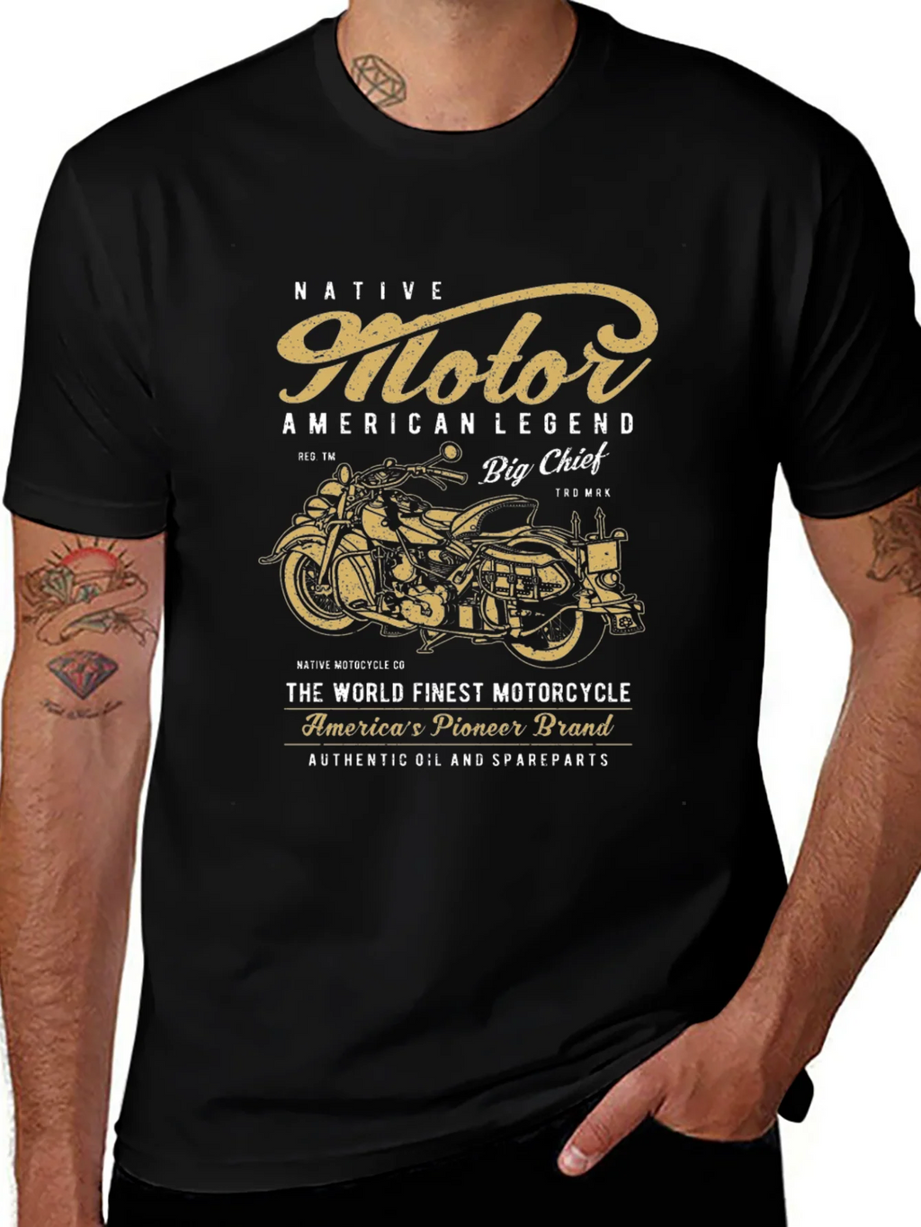 Native Motor American Legend T-Shirt product image 1