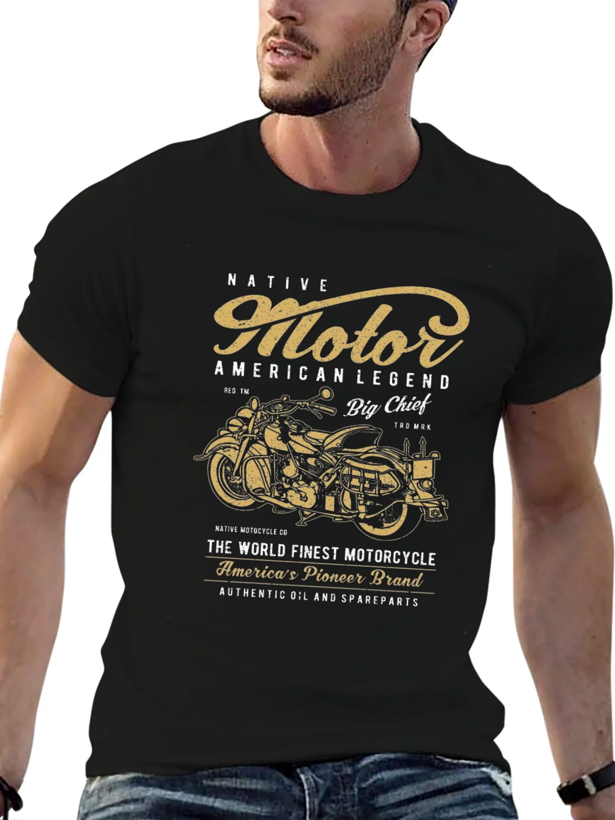 Native Motor American Legend T-Shirt product image 6