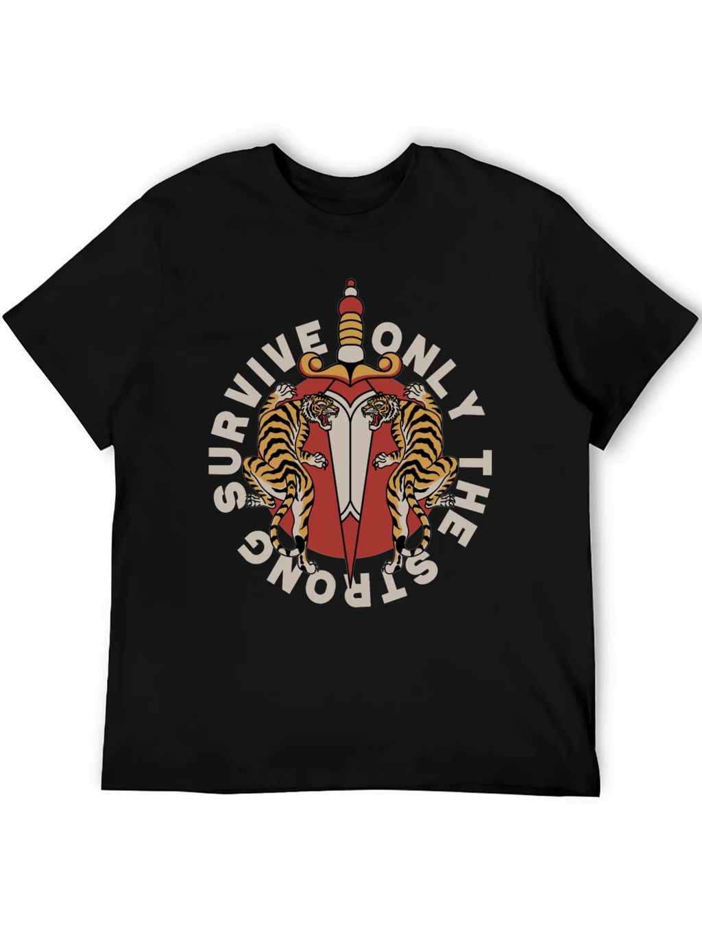 Survive Only The Strong Graphic Tee product image 5