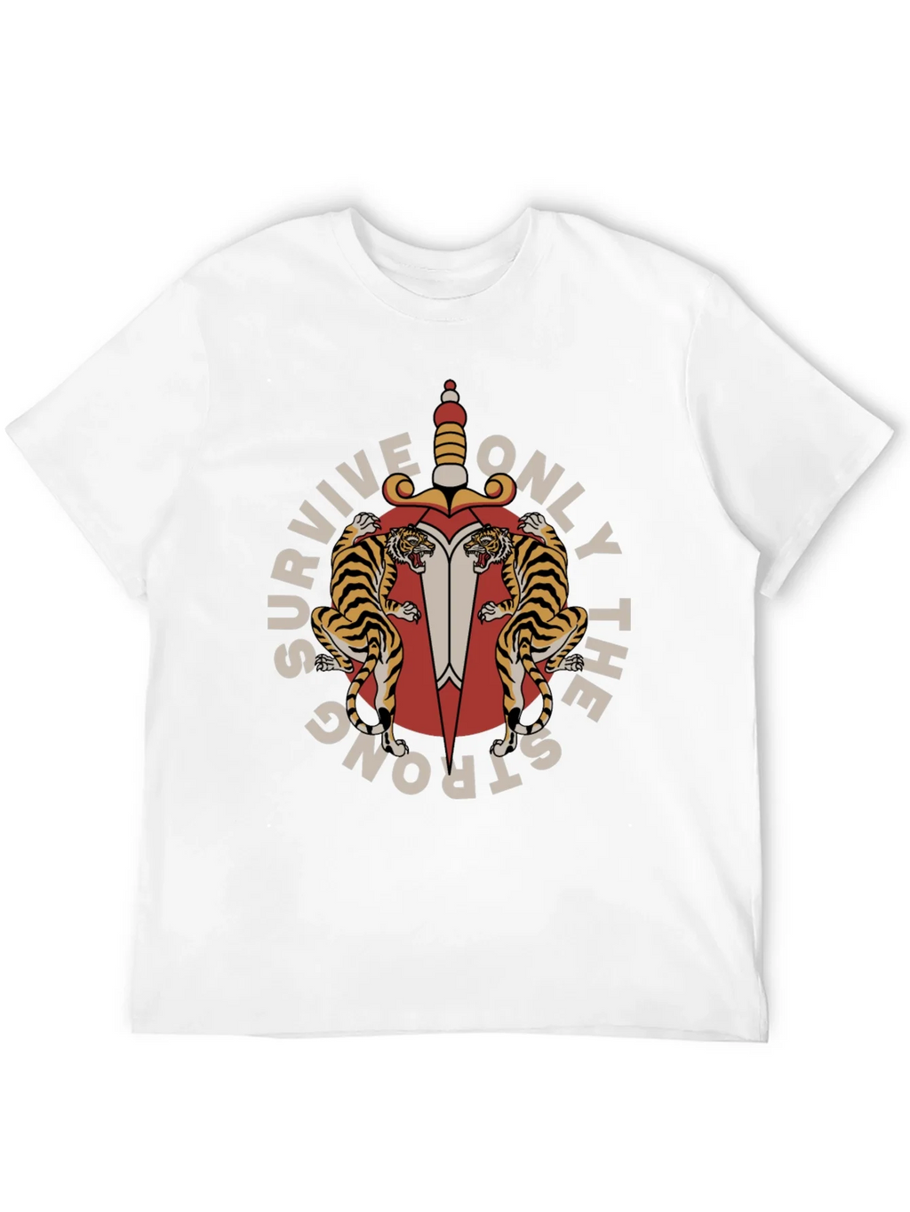 Survive Only The Strong Graphic Tee product image 11