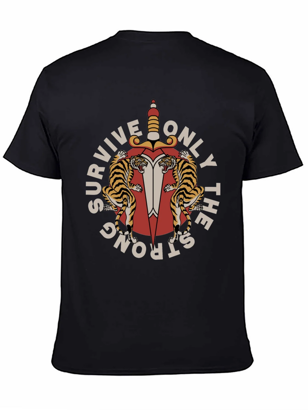 Survive Only The Strong Graphic Tee product image 4