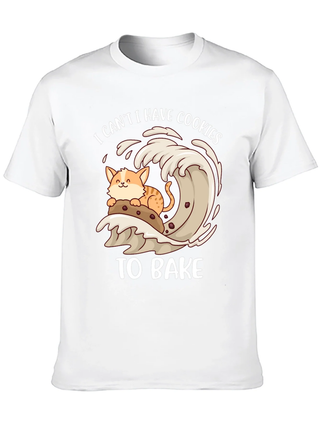 Cute Cat Baking Cookies T-Shirt product image 7