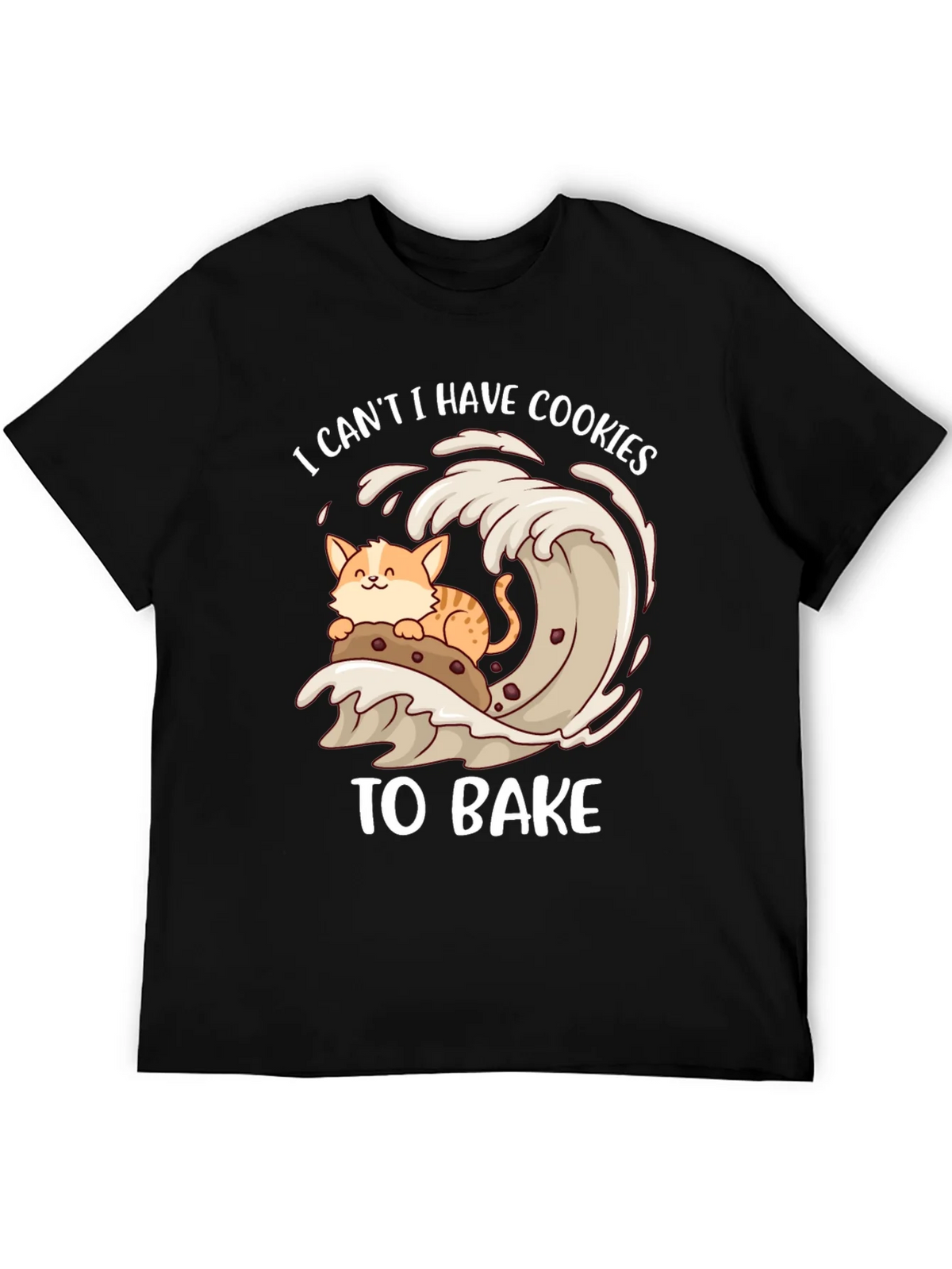 Cute Cat Baking Cookies T-Shirt product image 4