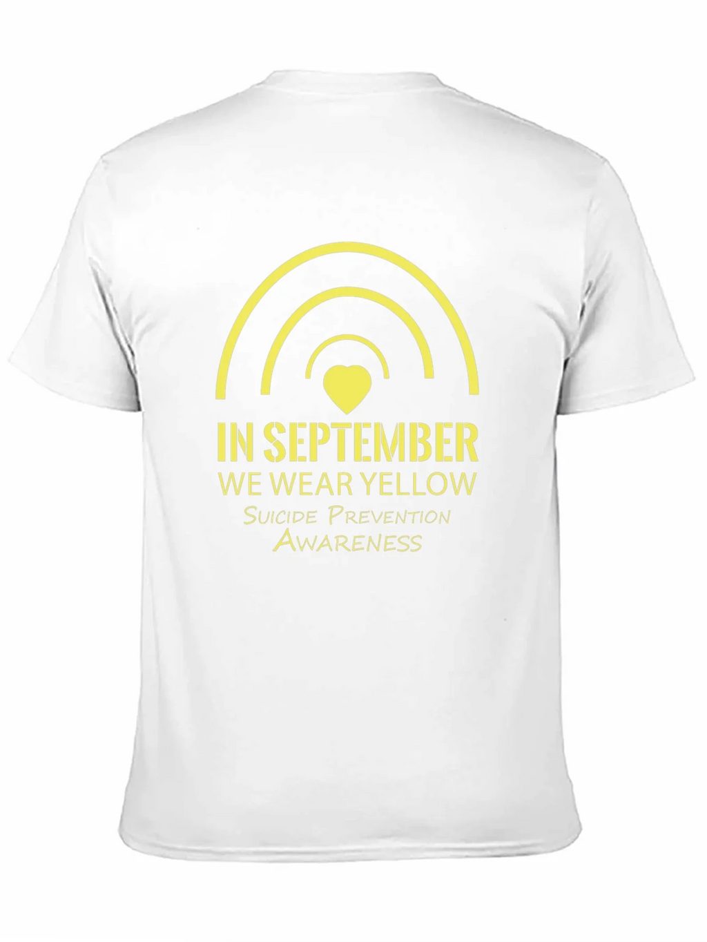 September Suicide Prevention Awareness Yellow Rainbow product image 7