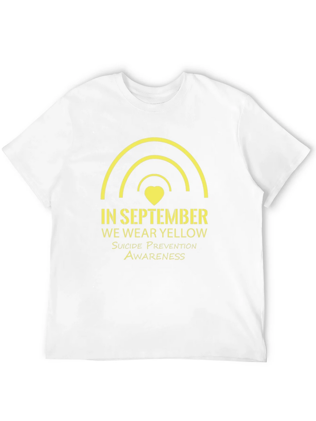 September Suicide Prevention Awareness Yellow Rainbow product image 8