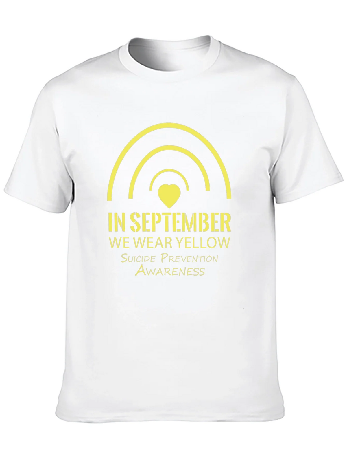 September Suicide Prevention Awareness Yellow Rainbow product image 6