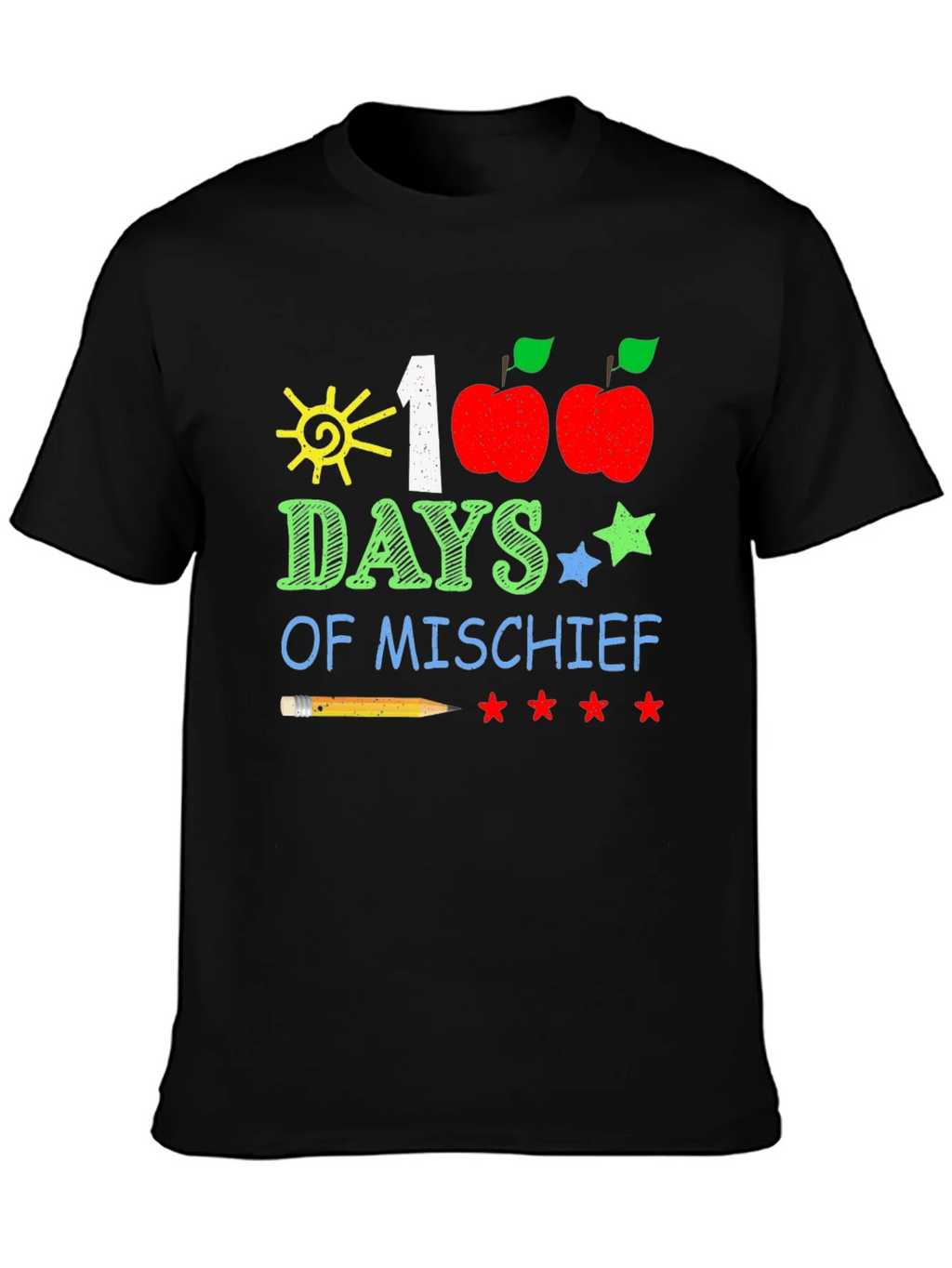 100 Days of Mischief T-Shirt: Teacher/Student School Tee product image 3