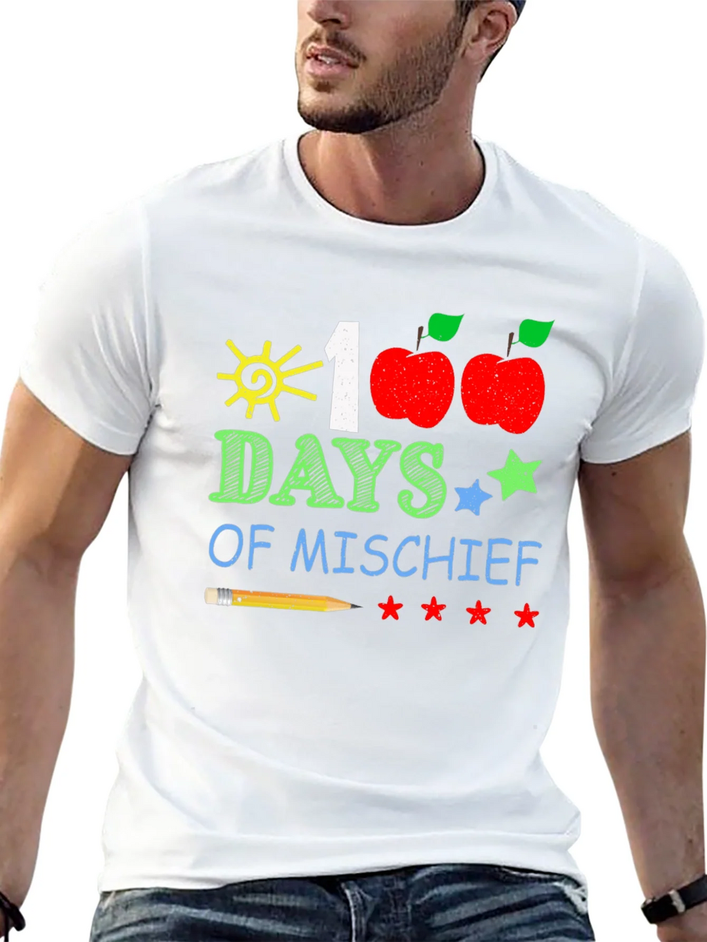 100 Days of Mischief T-Shirt: Teacher/Student School Tee product image 12
