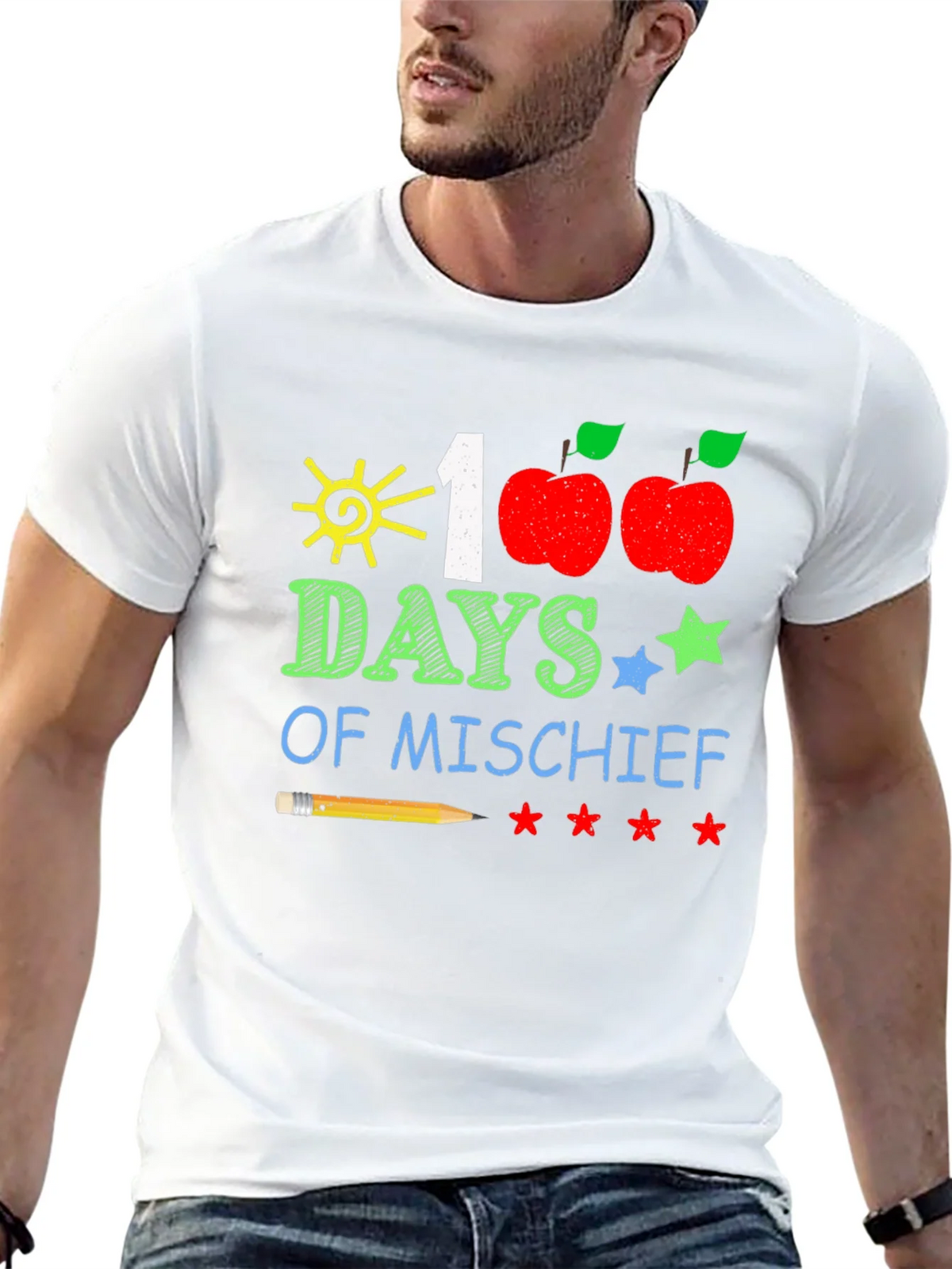 100 Days of Mischief T-Shirt: Teacher/Student School Tee product image 12