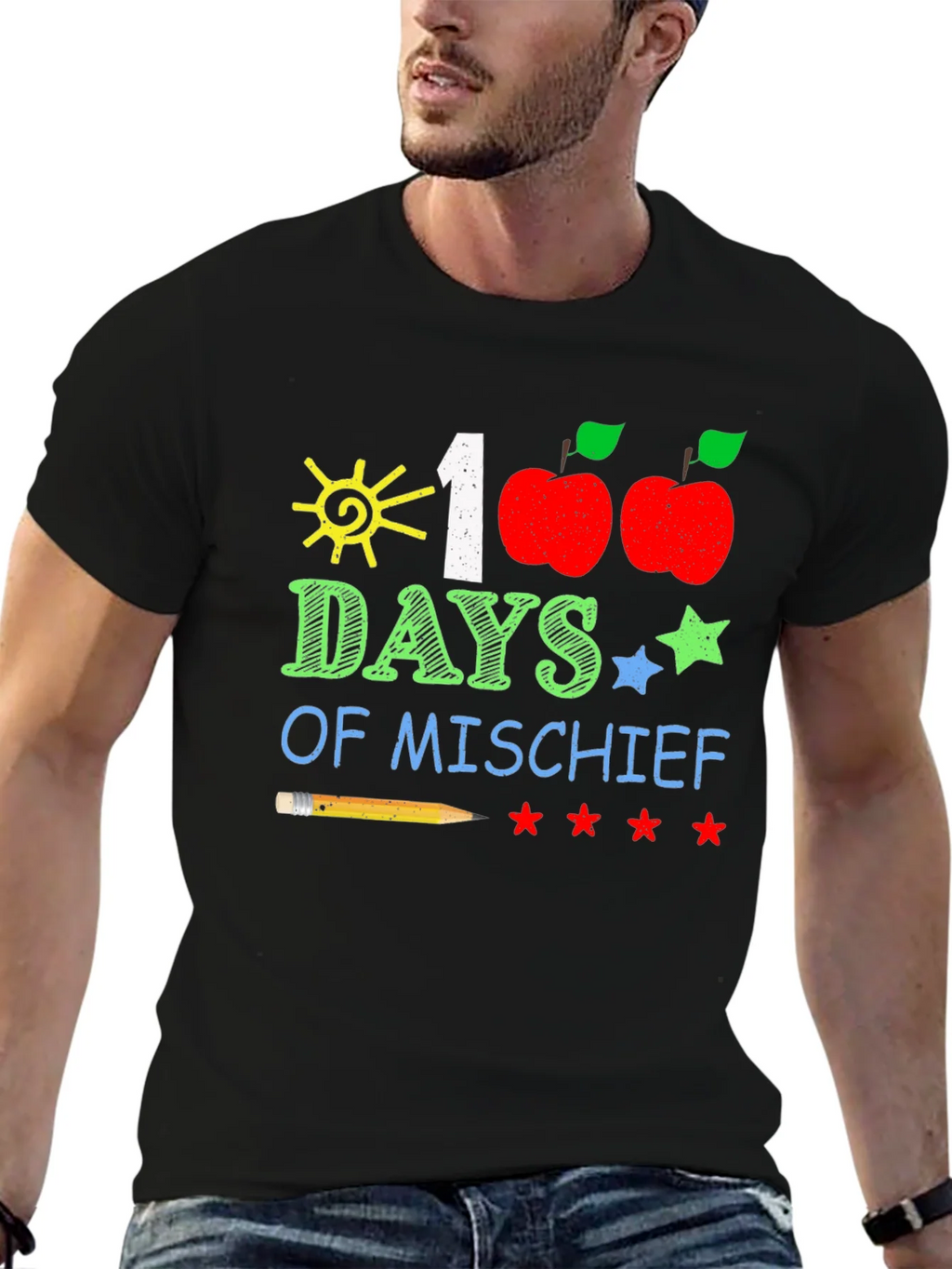 100 Days of Mischief T-Shirt: Teacher/Student School Tee product image 6