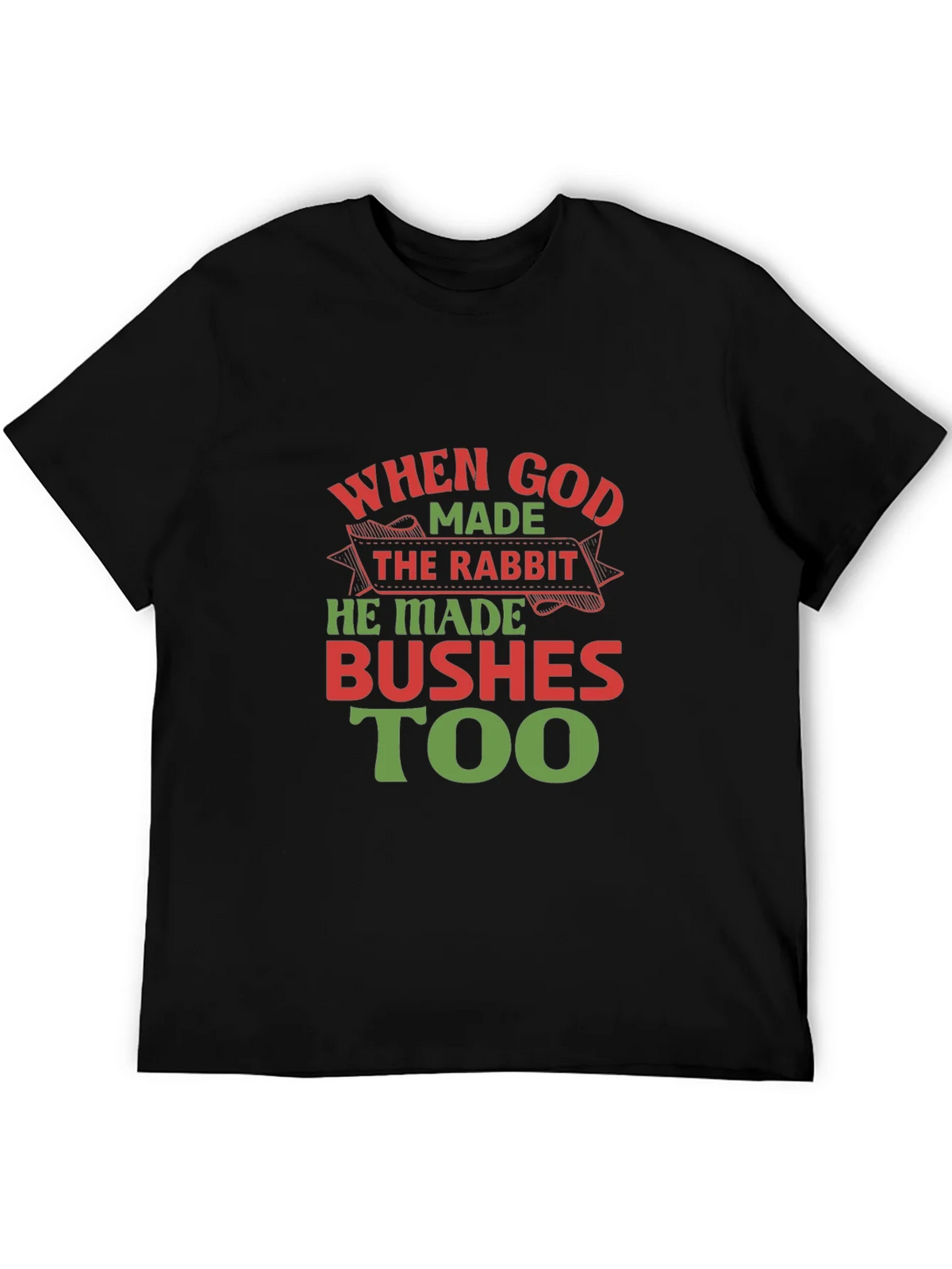 When God Made the Rabbit T-Shirt product image 4
