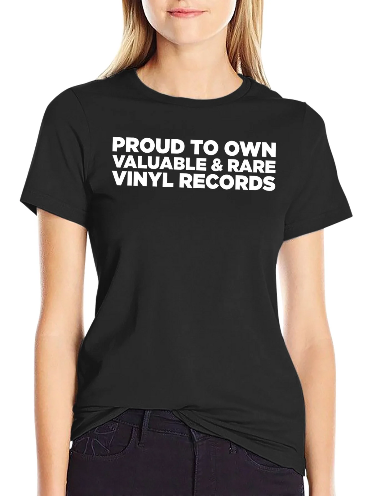 Proud Vinyl Record Collector Tee - Rare & Valuable product image 1