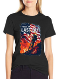 First In Last Out Firefighter T-Shirt product image 1