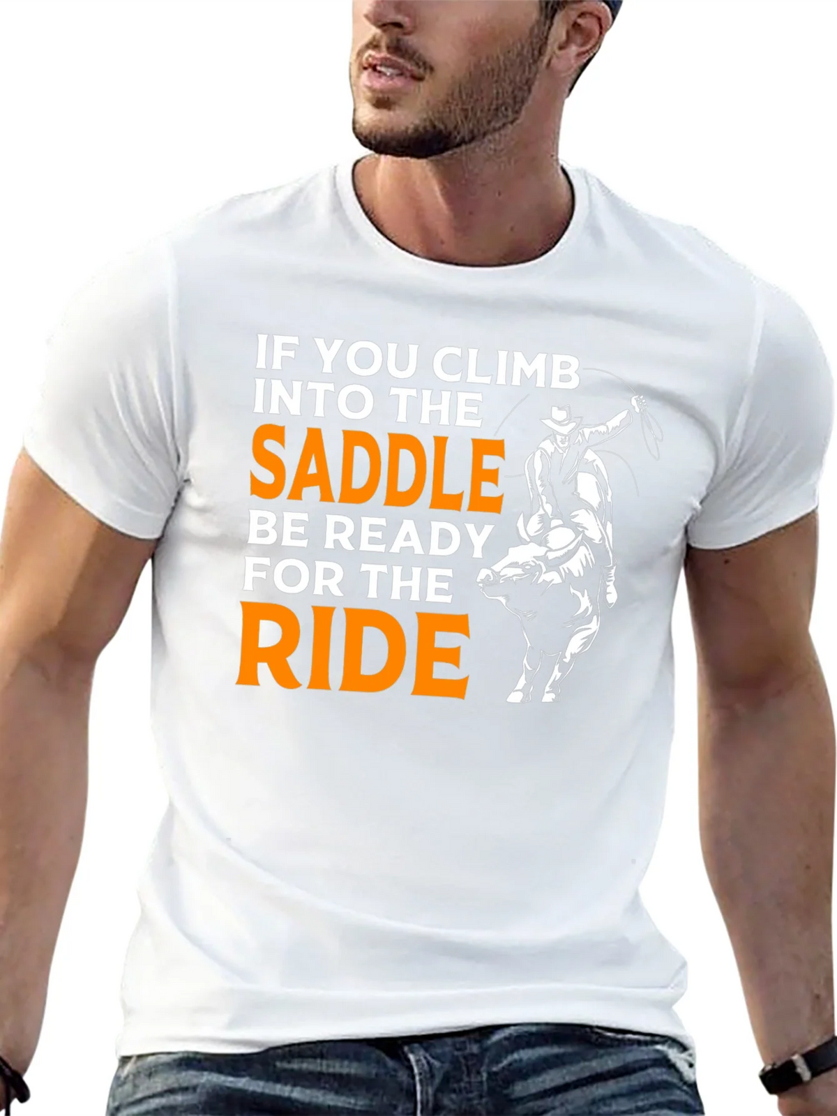 Rodeo Ready T-Shirt: Climb Into The Saddle! product image 12