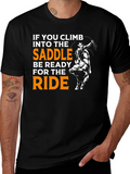 Rodeo Ready T-Shirt: Climb Into The Saddle! product image 1