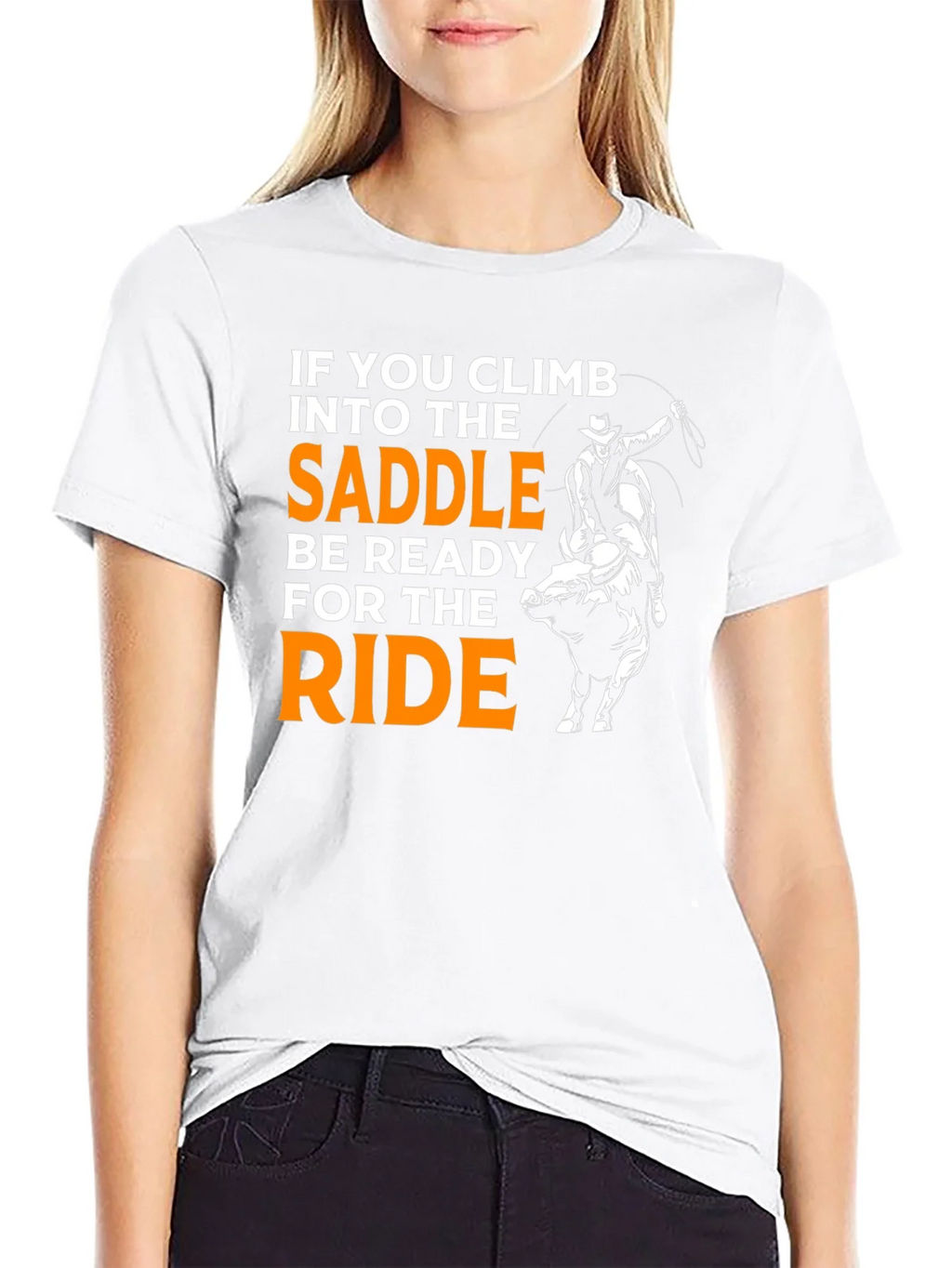 Rodeo Ready T-Shirt: Climb Into The Saddle! product image 8