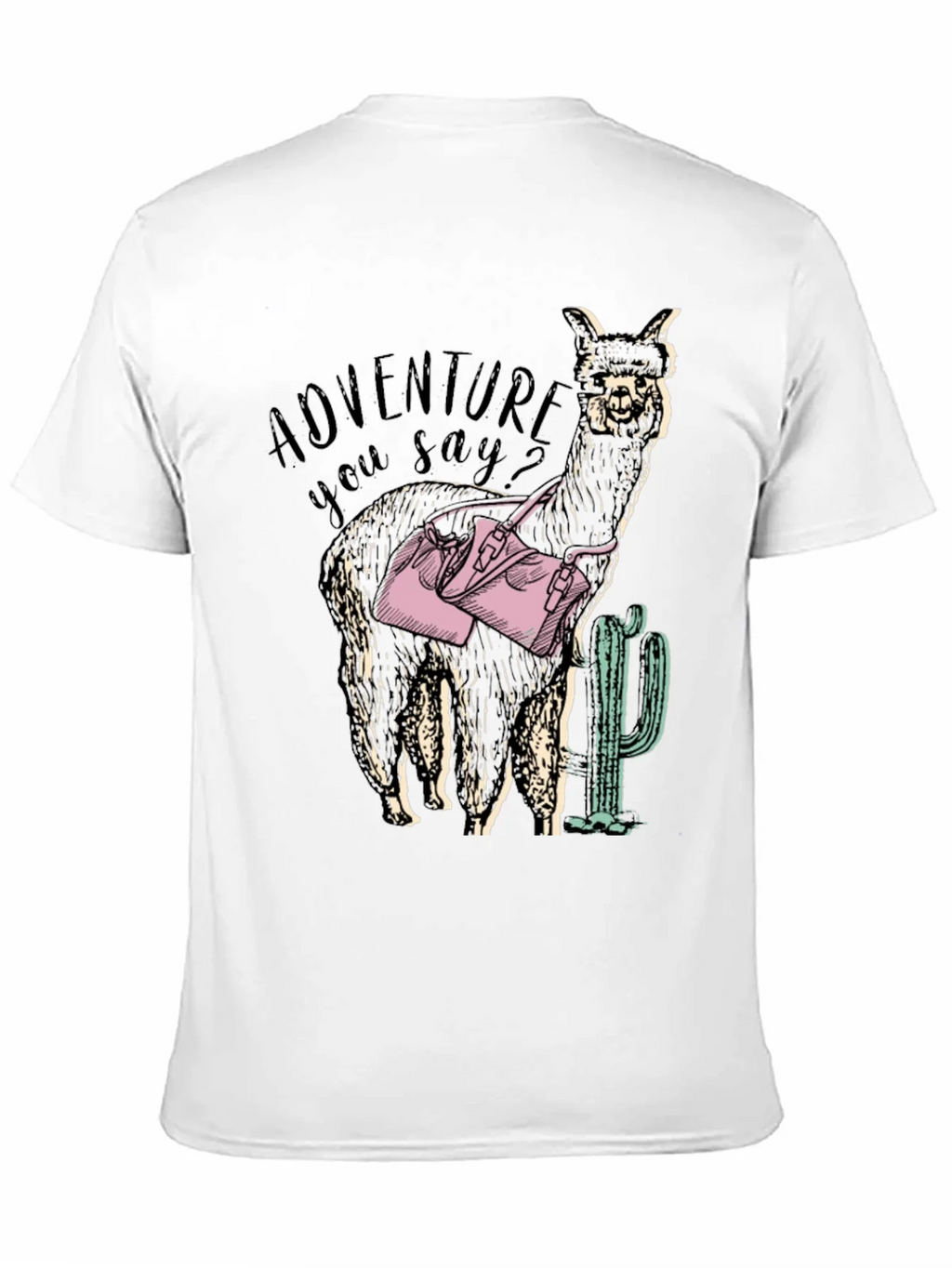 Adventure Alpaca Graphic Tee - Novelty Design product image 10