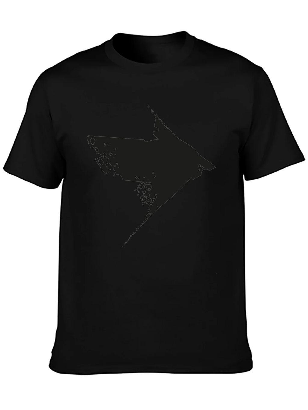 Distressed Arrow Graphic Black T-Shirt product image 2