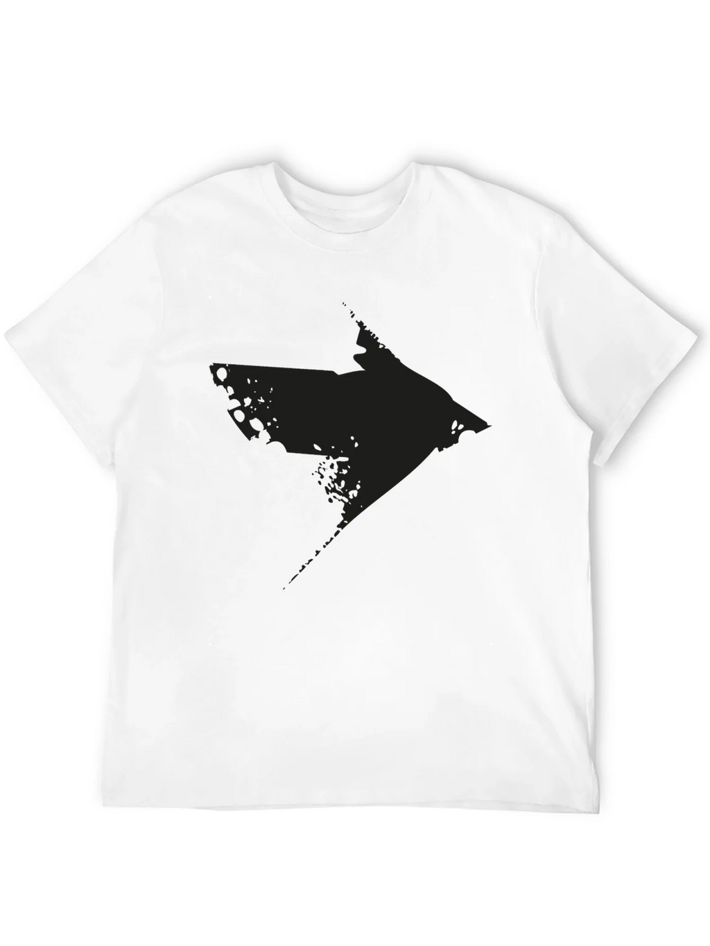 Distressed Arrow Graphic Black T-Shirt product image 10