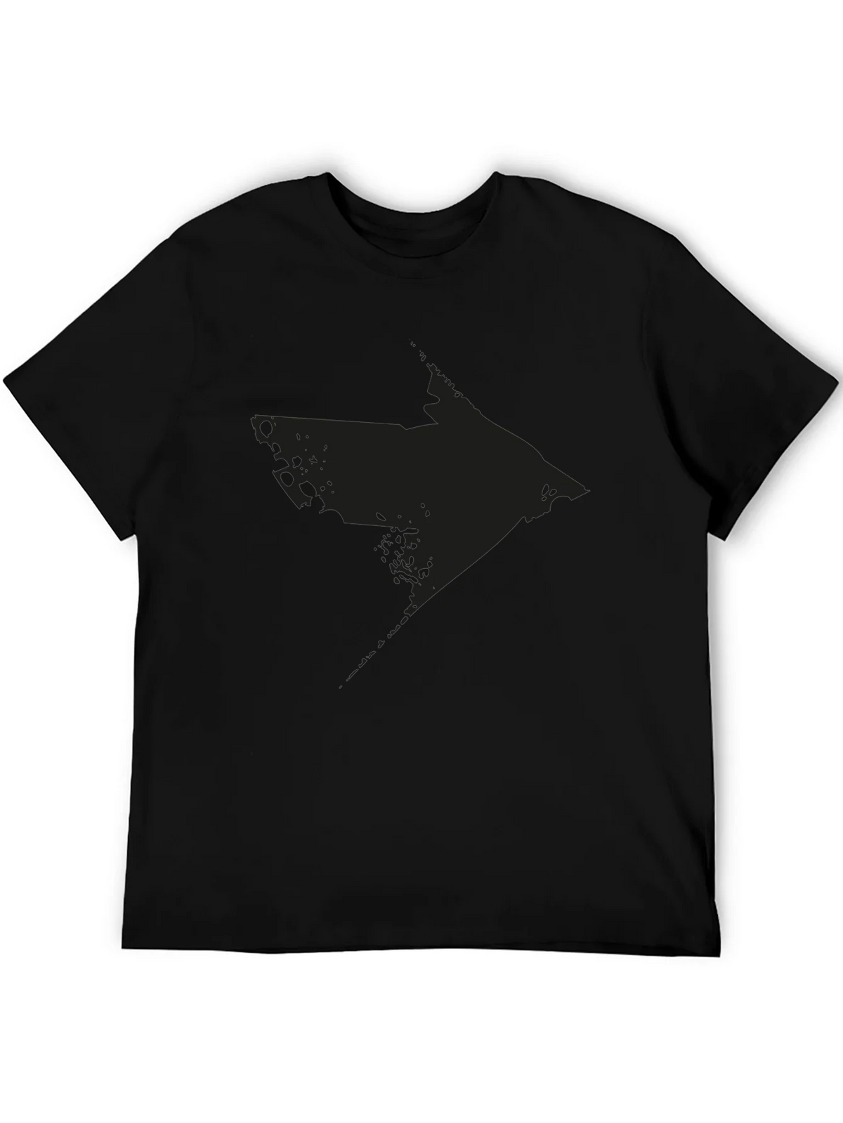 Distressed Arrow Graphic Black T-Shirt product image 4