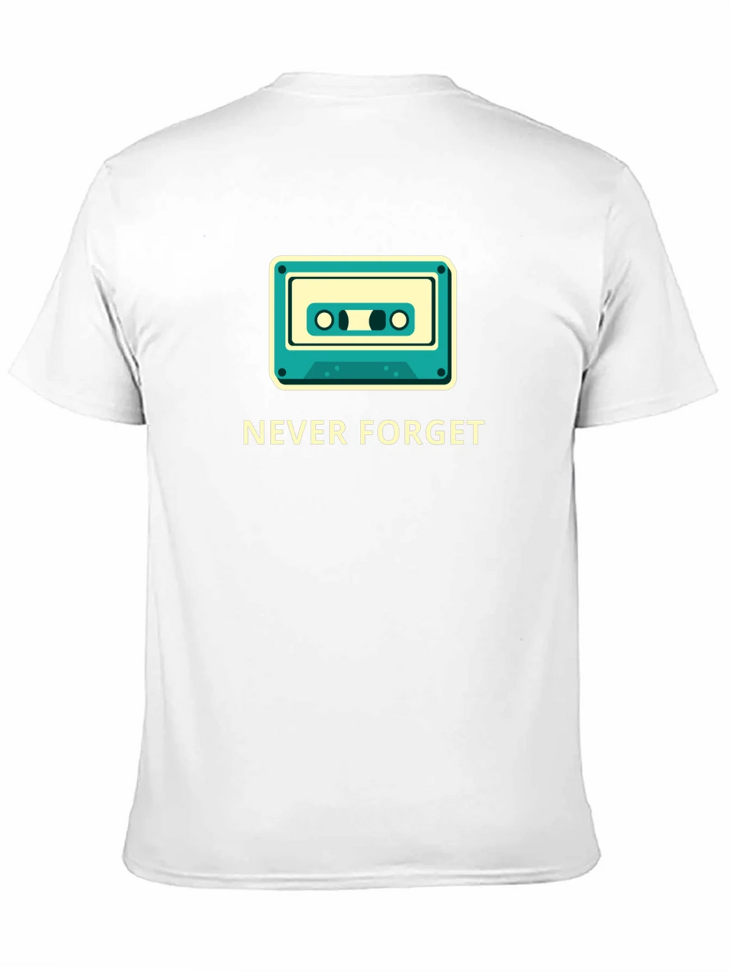 Retro Cassette Never Forget Graphic Tee product image 9