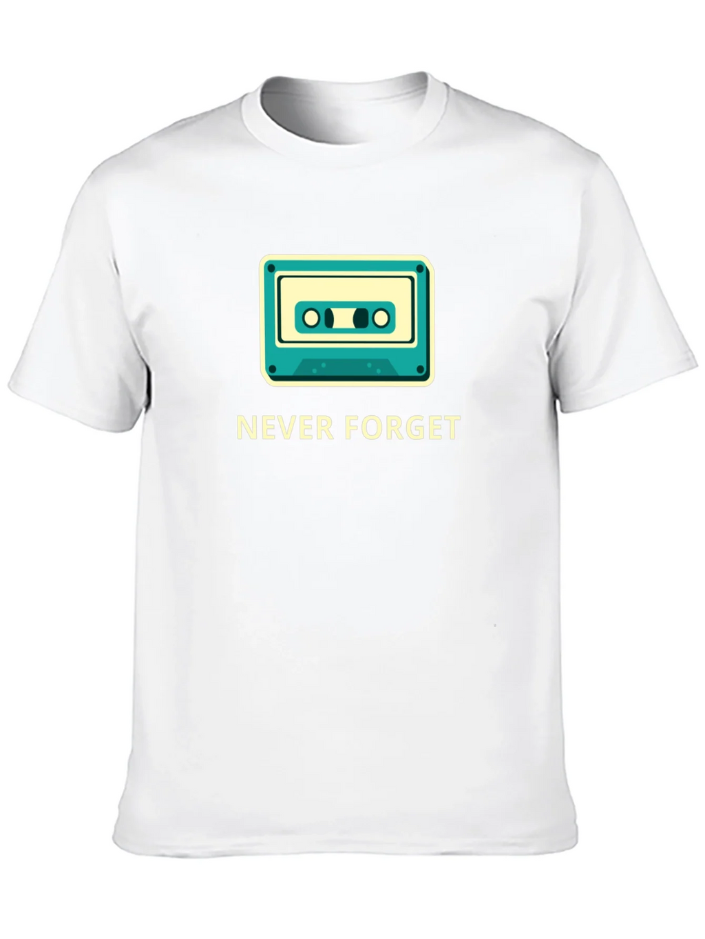Retro Cassette Never Forget Graphic Tee product image 8