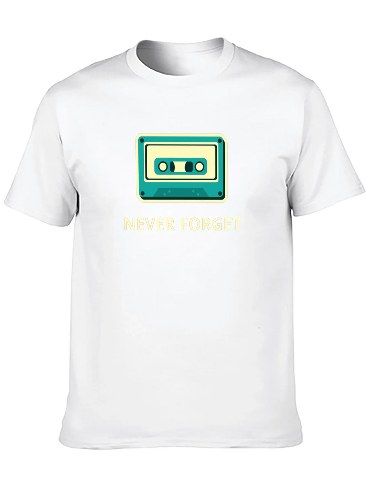Retro Cassette Never Forget Graphic Tee product image 8