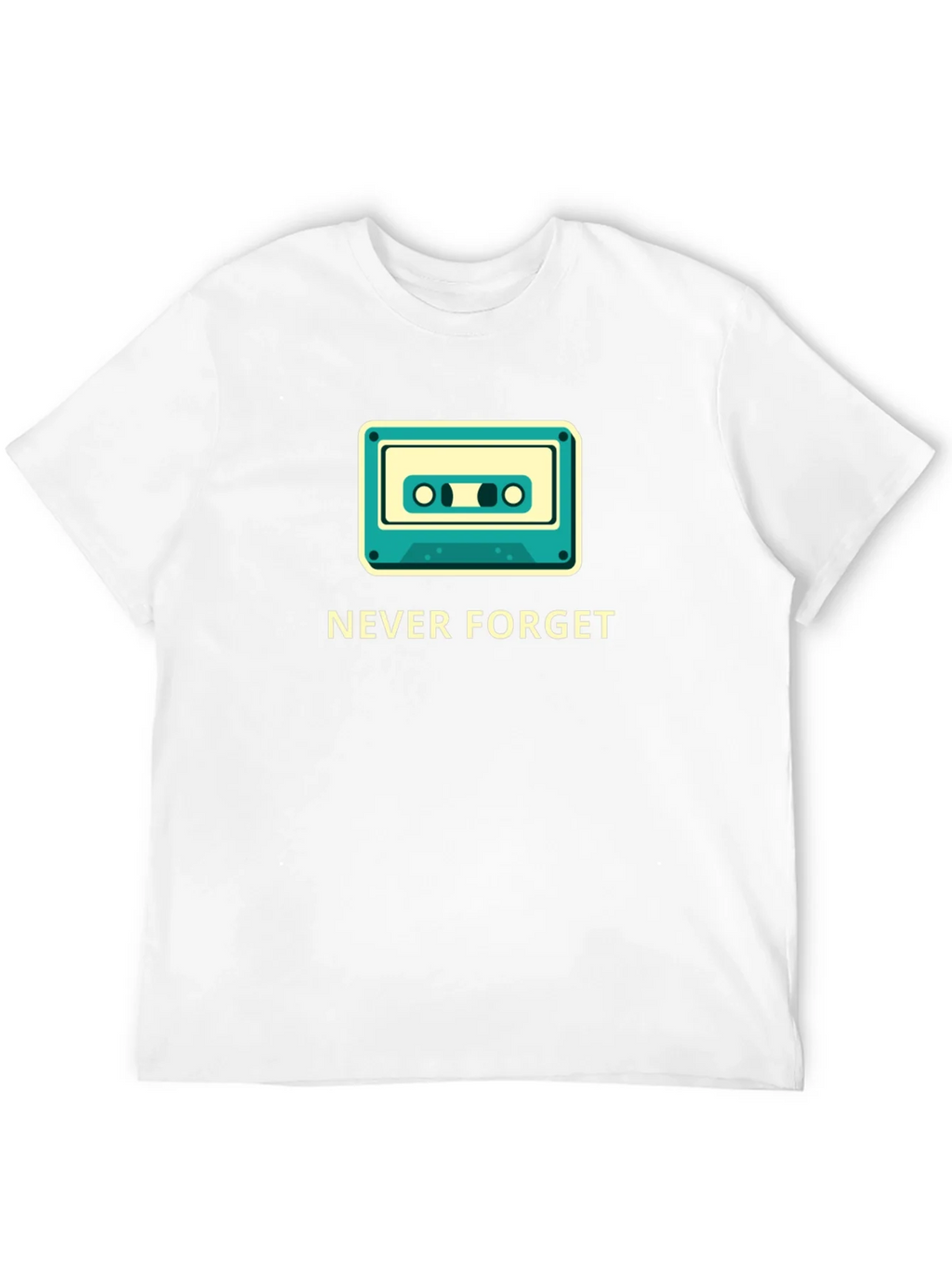 Retro Cassette Never Forget Graphic Tee product image 10
