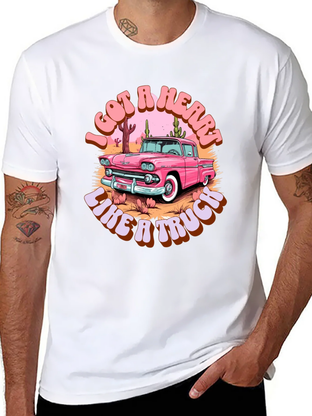 I Got A Heart Like A Truck Graphic Tee product image 5