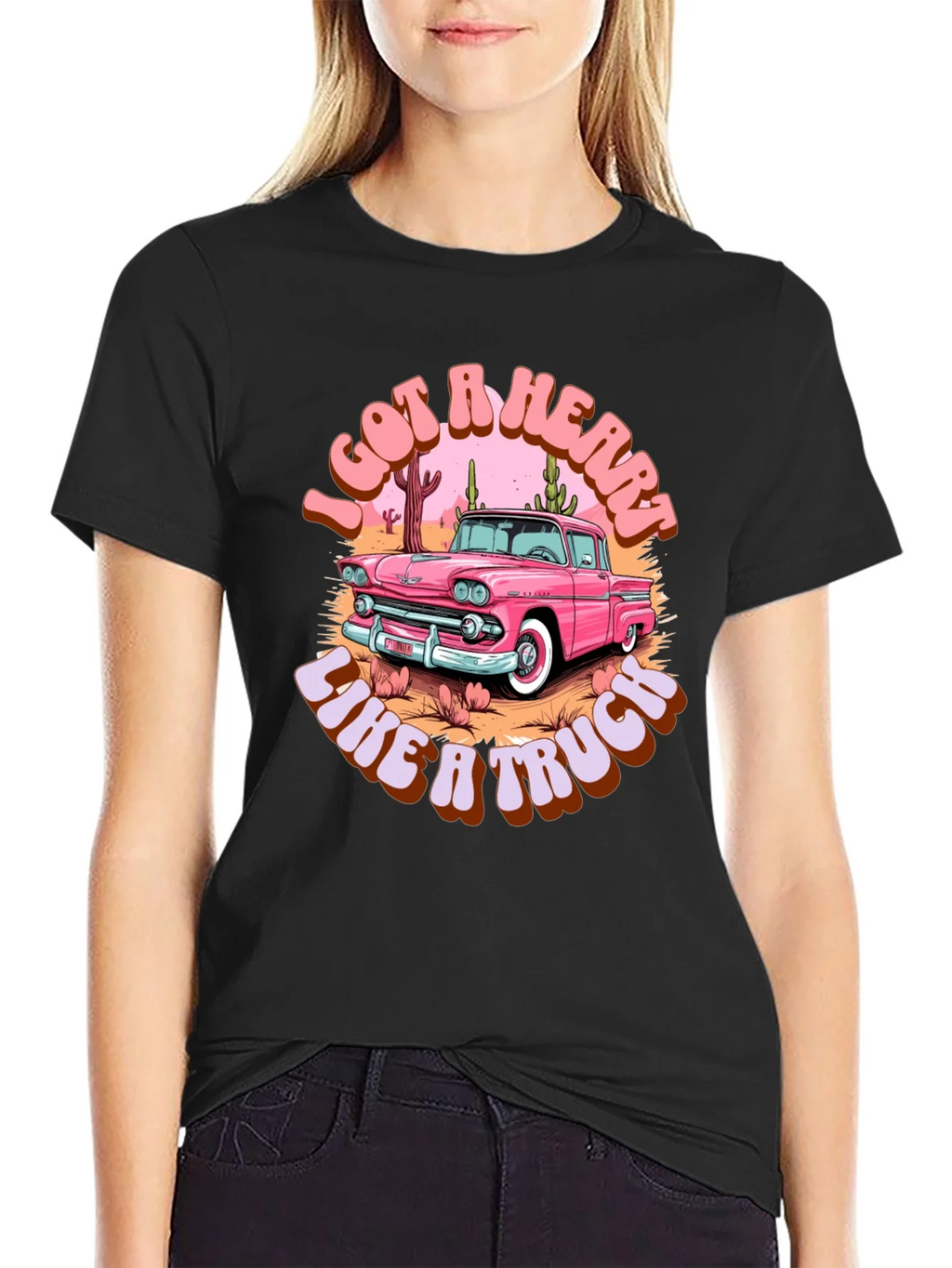 I Got A Heart Like A Truck Graphic Tee product image 1