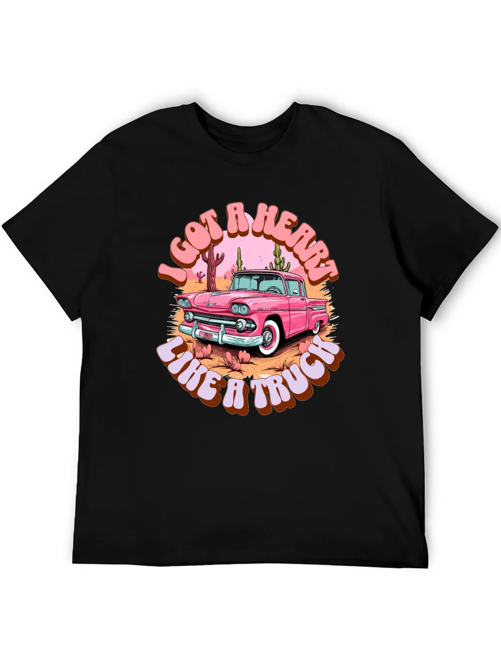I Got A Heart Like A Truck Graphic Tee product image 4