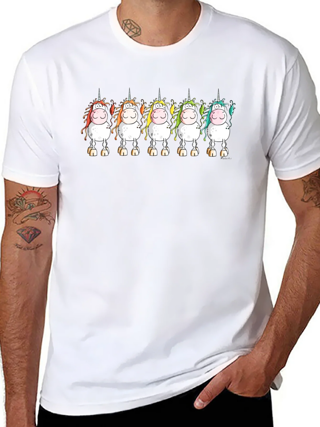 Unicorn Parade Graphic Tee product image 7