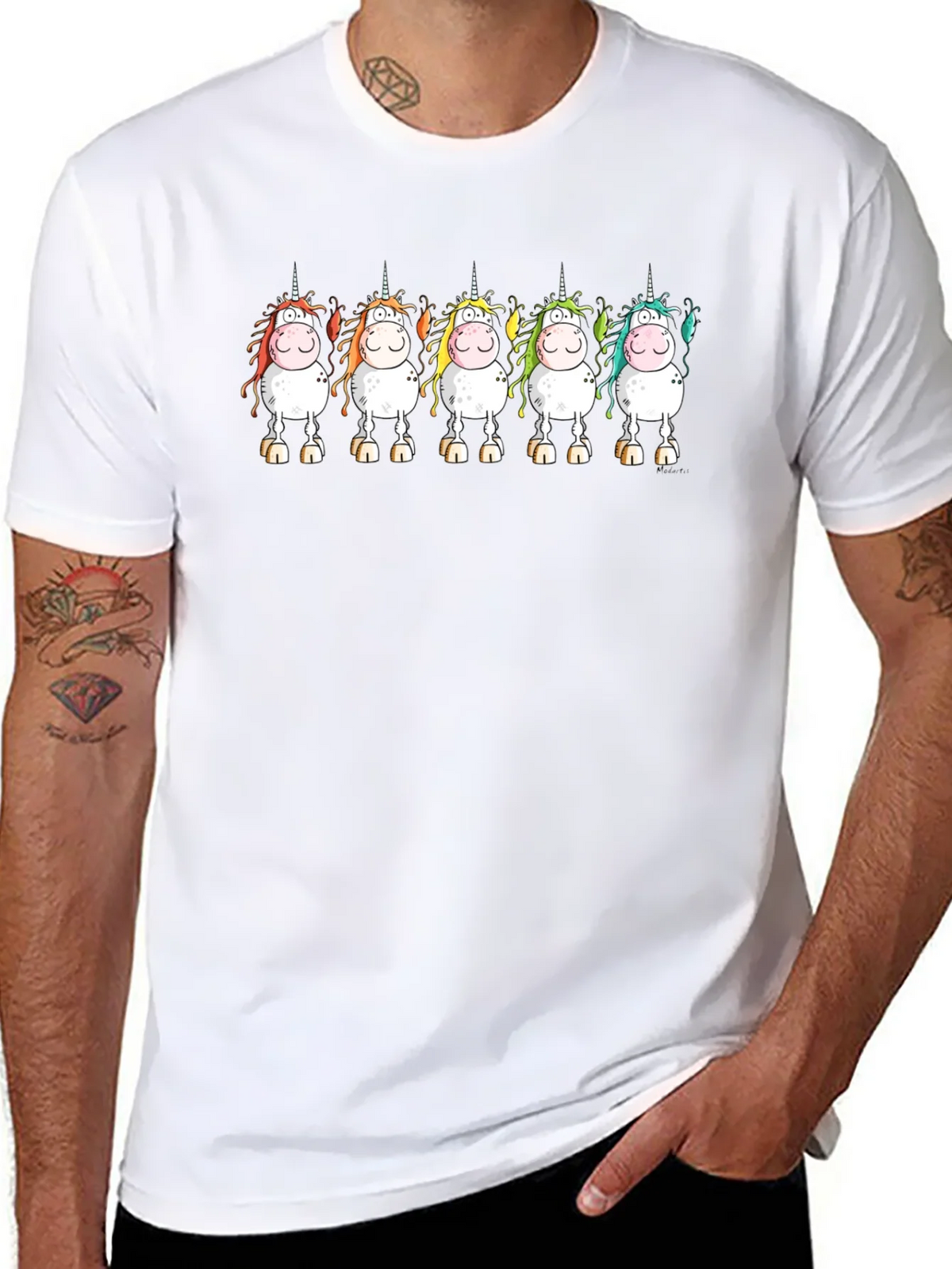 Unicorn Parade Graphic Tee product image 7