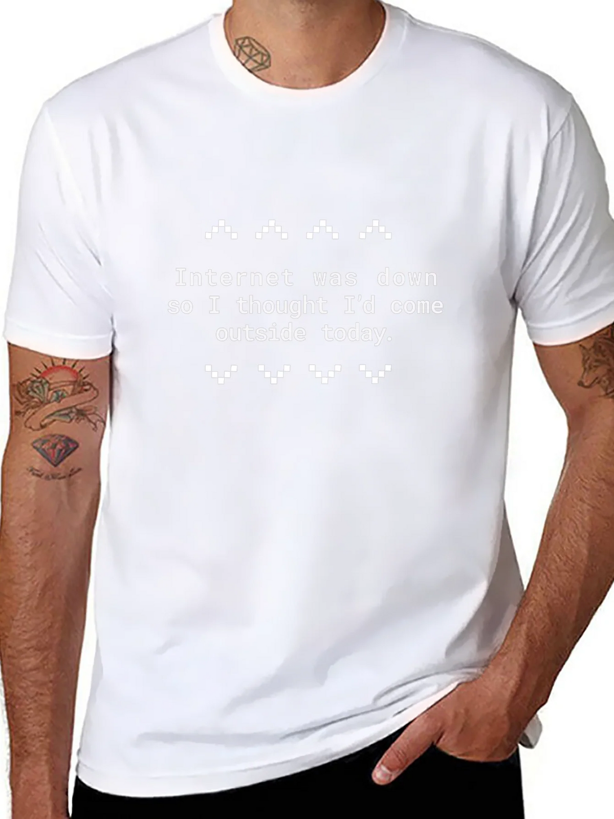 Funny Internet Down T-Shirt product image 7
