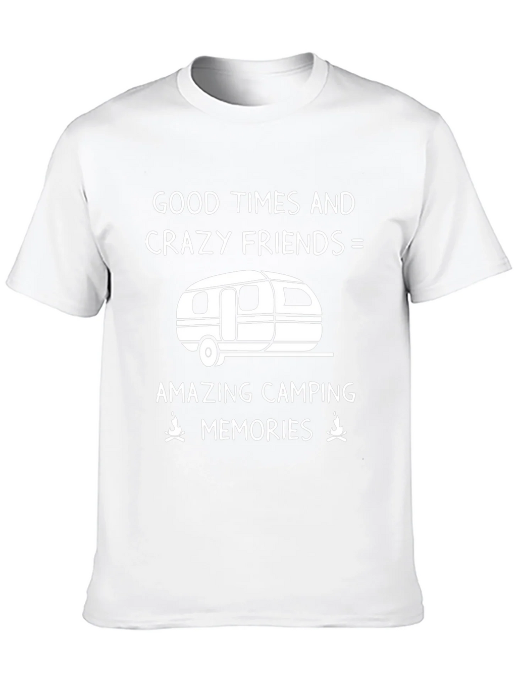Camping Memories T-Shirt - Good Times & Crazy Friends product image 9