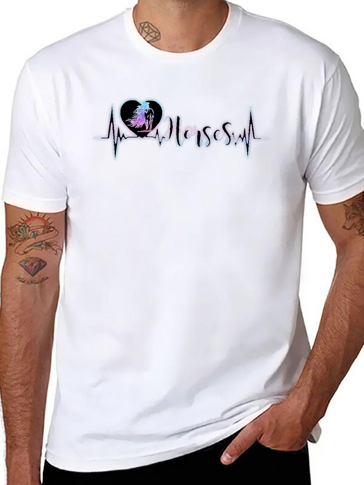 Heartbeat Horse T-Shirt - Equestrian Style product image 4