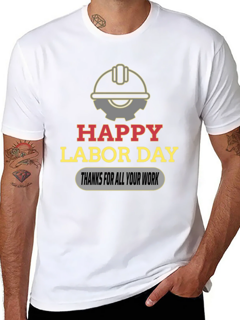 Happy Labor Day Graphic T-Shirt product image 7
