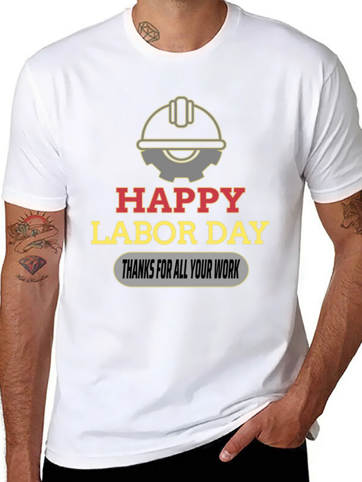 Happy Labor Day Graphic T-Shirt product image 7