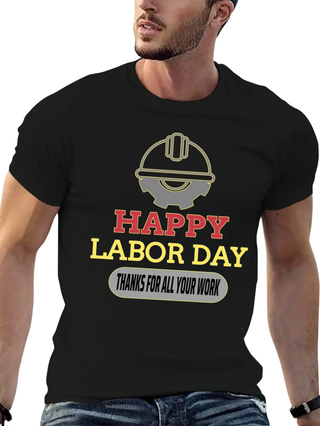Happy Labor Day Graphic T-Shirt product image 6