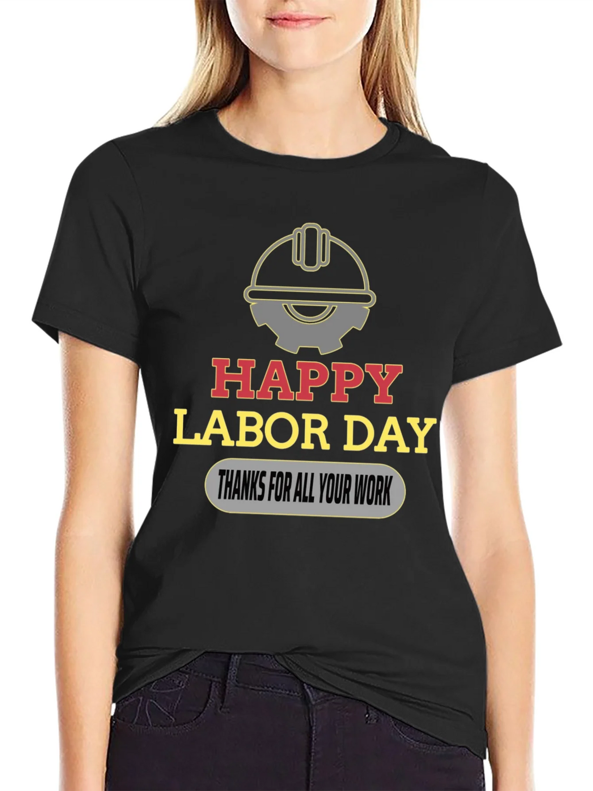 Happy Labor Day Graphic T-Shirt product image 2