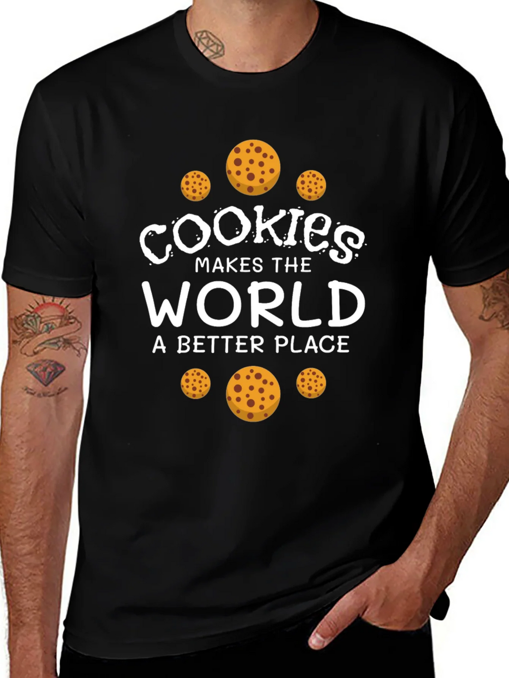 Cookies Make the World a Better Place Graphic Tee product image 1
