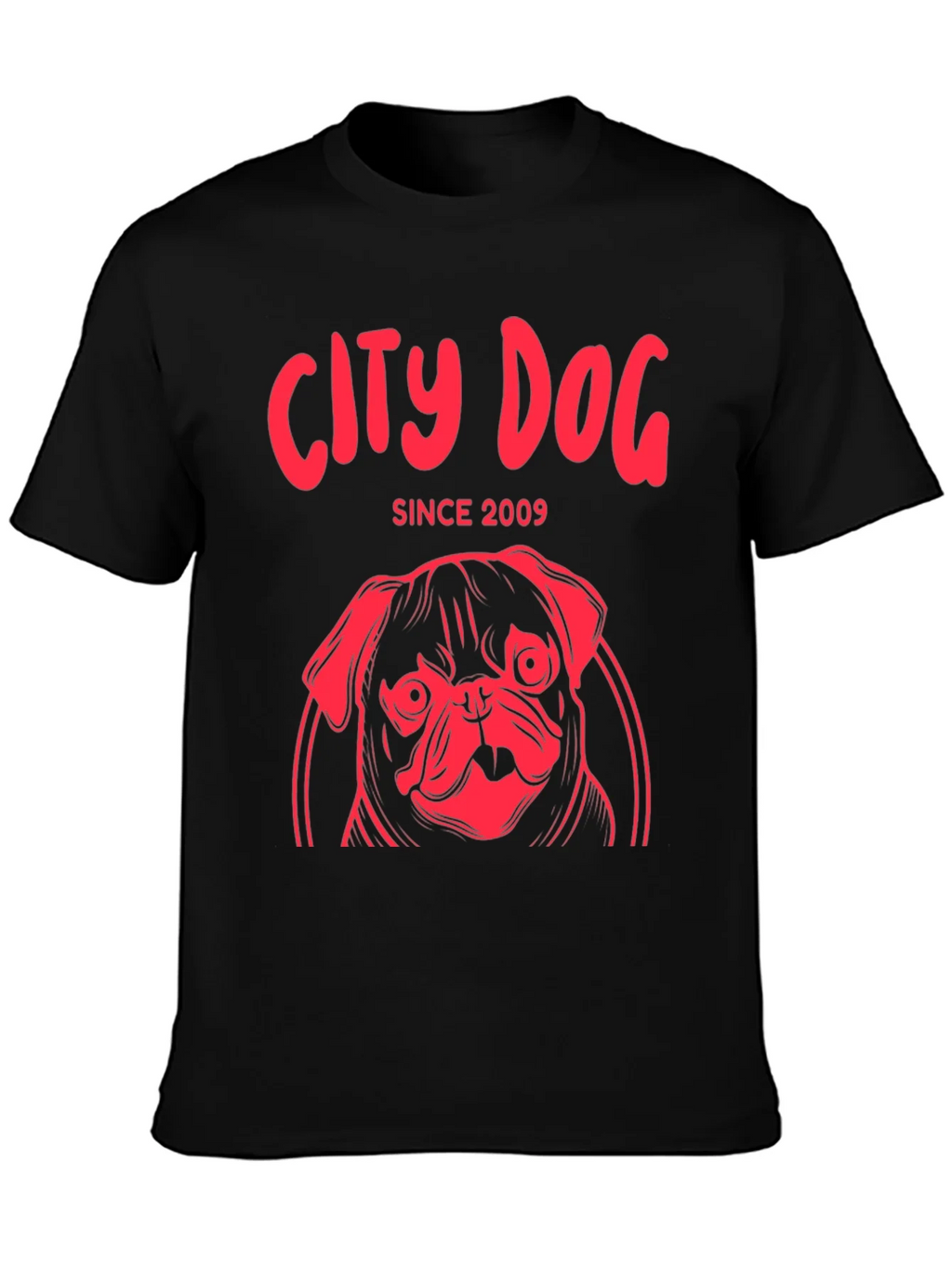 City Dog Since 2009 Graphic Tee product image 3