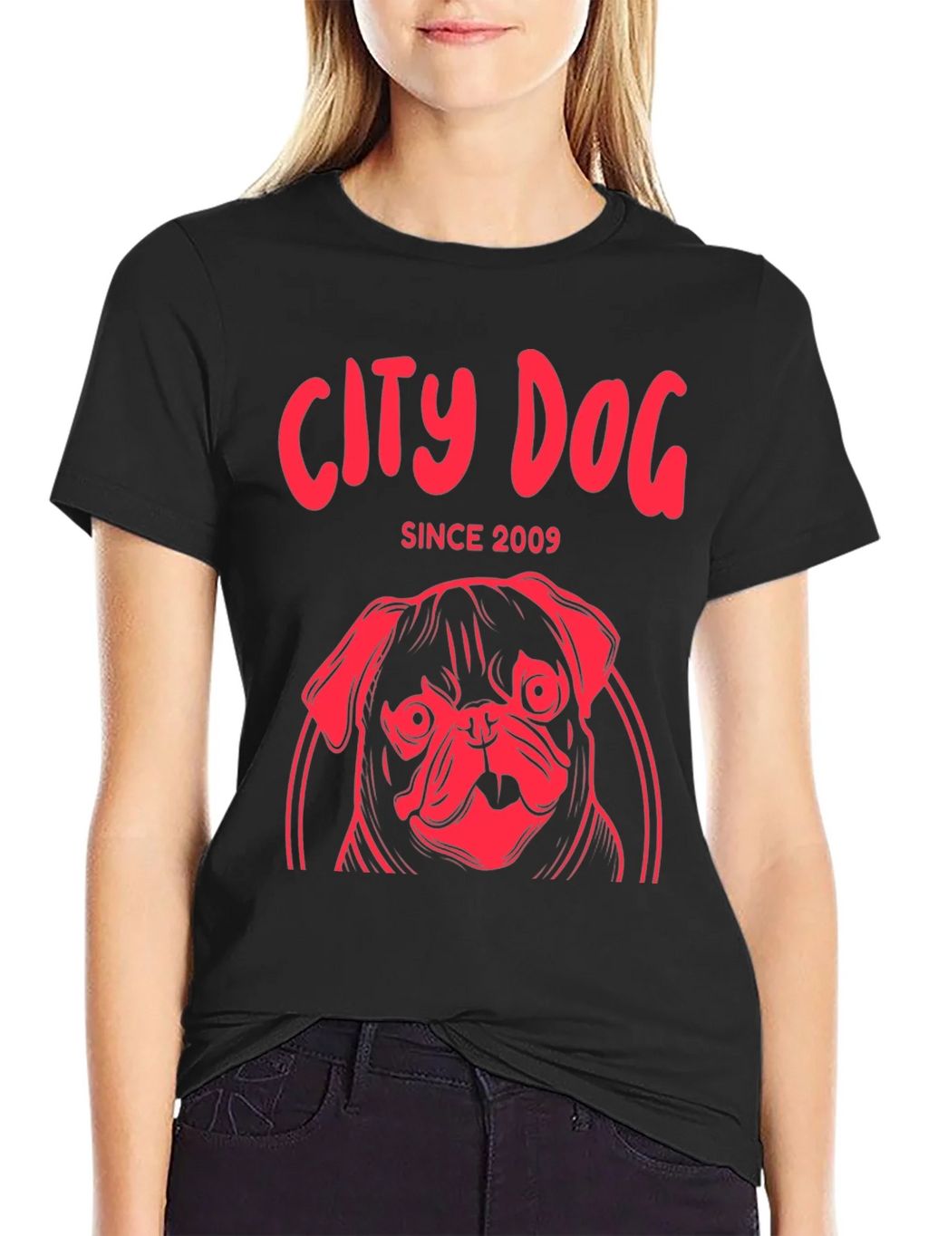 City Dog Since 2009 Graphic Tee product image 2