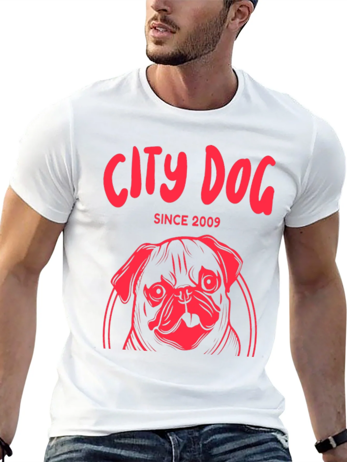 City Dog Since 2009 Graphic Tee product image 12