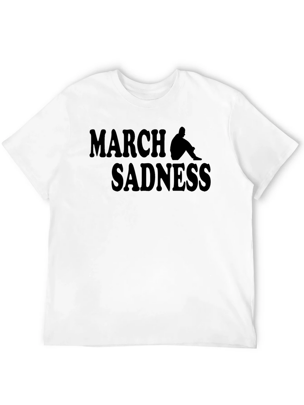 March Sadness Graphic Tee - Black product image 11