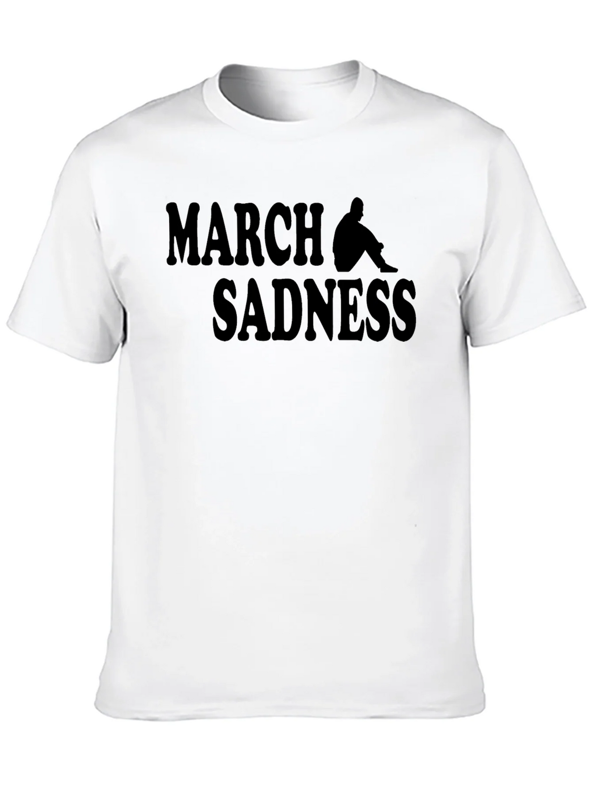 March Sadness Graphic Tee - Black product image 9